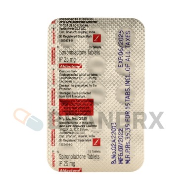 Aldactone 25 mg RPG Life Sciences Ltd.
