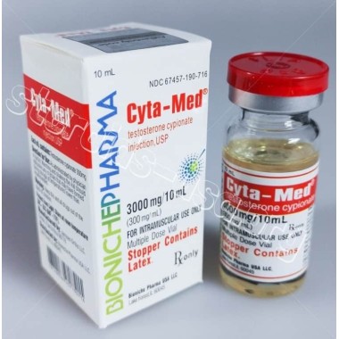 Cyta-Med Bioniche Pharmacy (Testosterone Cypionate) 10ml (300mg/ml) Bioniche Pharmaceuticals
